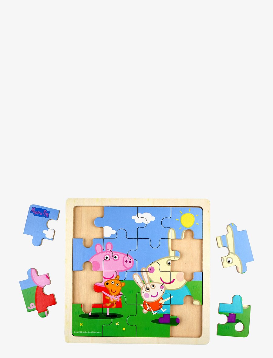 Barbo Toys - Peppa Pig - Wooden Puzzle – Rebecca - puzzles en bois - 1016 - 2