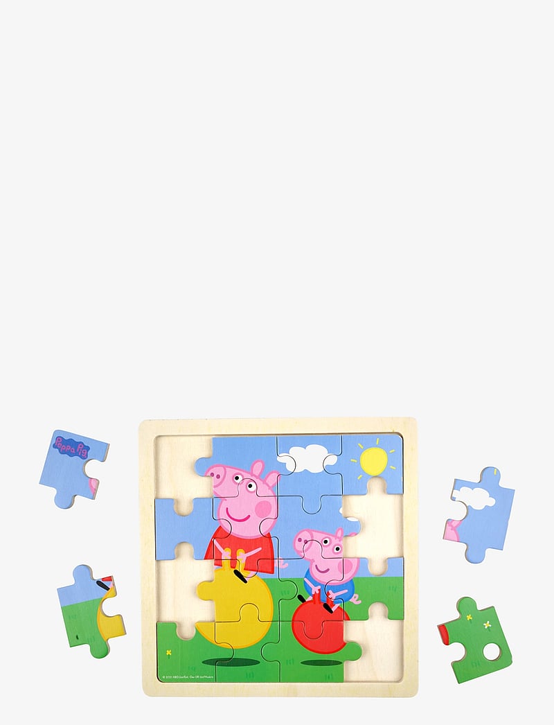 Barbo Toys - Peppa Pig - Wooden Puzzle – Bouncy Ball - holzpuzzle - 1016 - 1