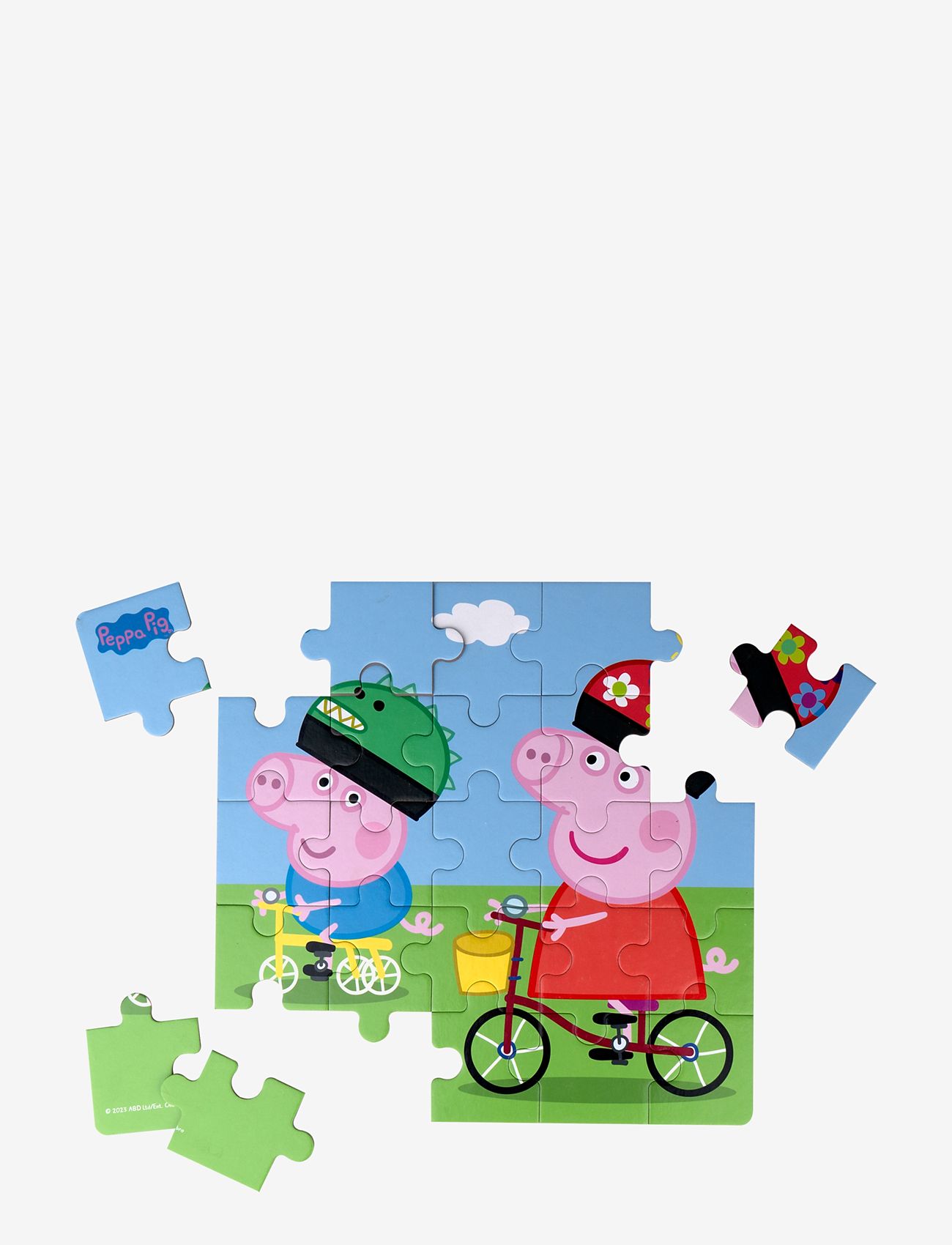 Barbo Toys - Peppa Pig Suitcase with a Puzzle - puzzles classiques - multiple color - 2
