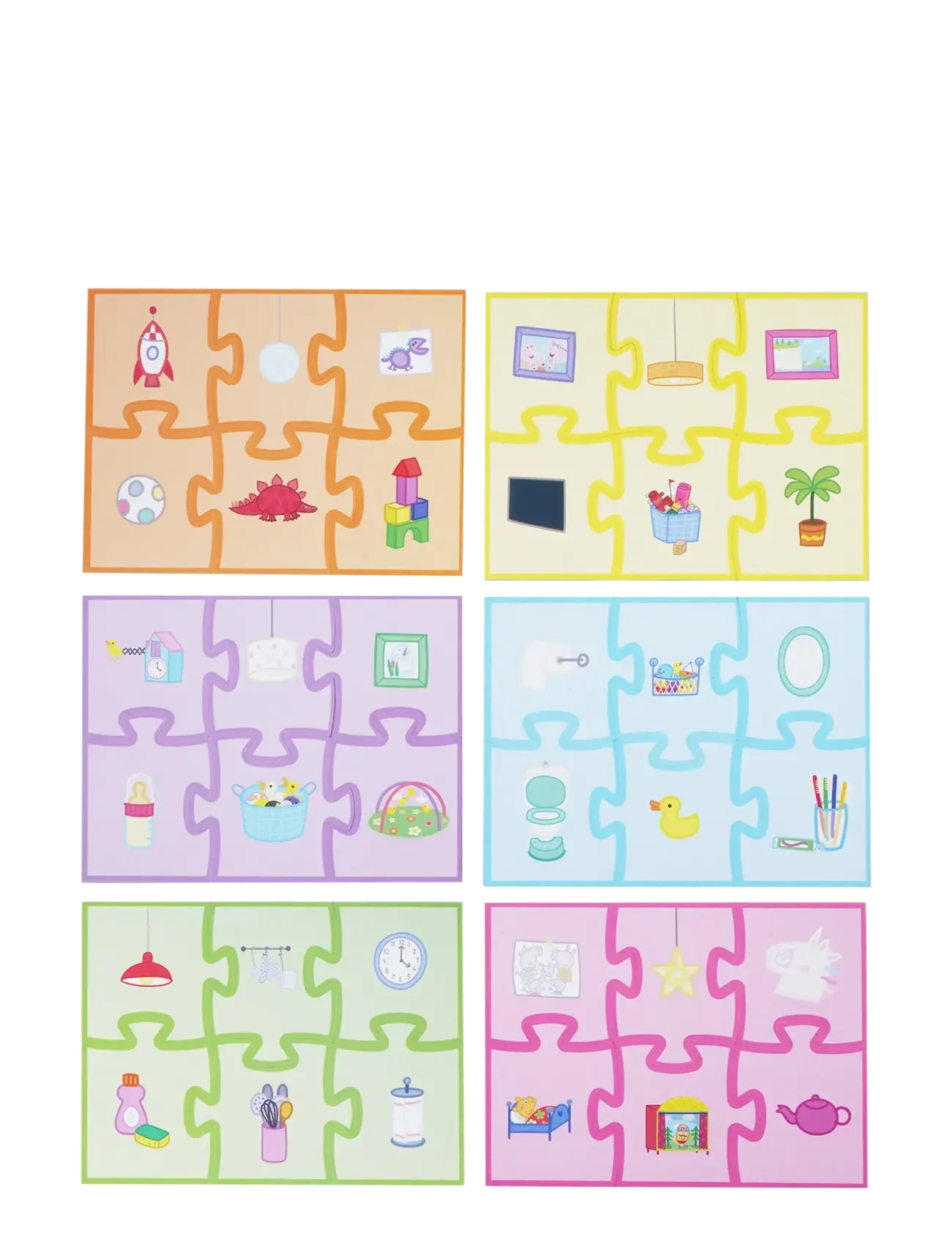 Peppa Wutz - Peppa Pig House Adventure Game - brettspiele - multiple color - 2