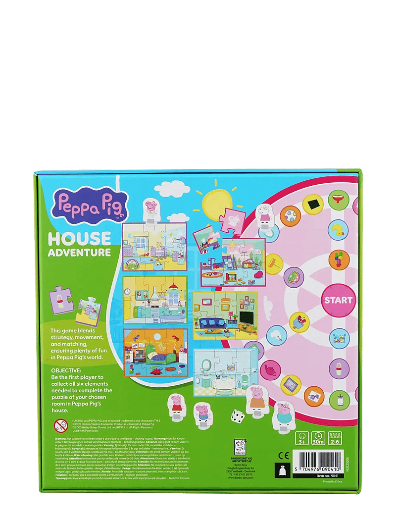 Põrsas Peppa - Peppa Pig House Adventure Game - lauamängud - multiple color - 3