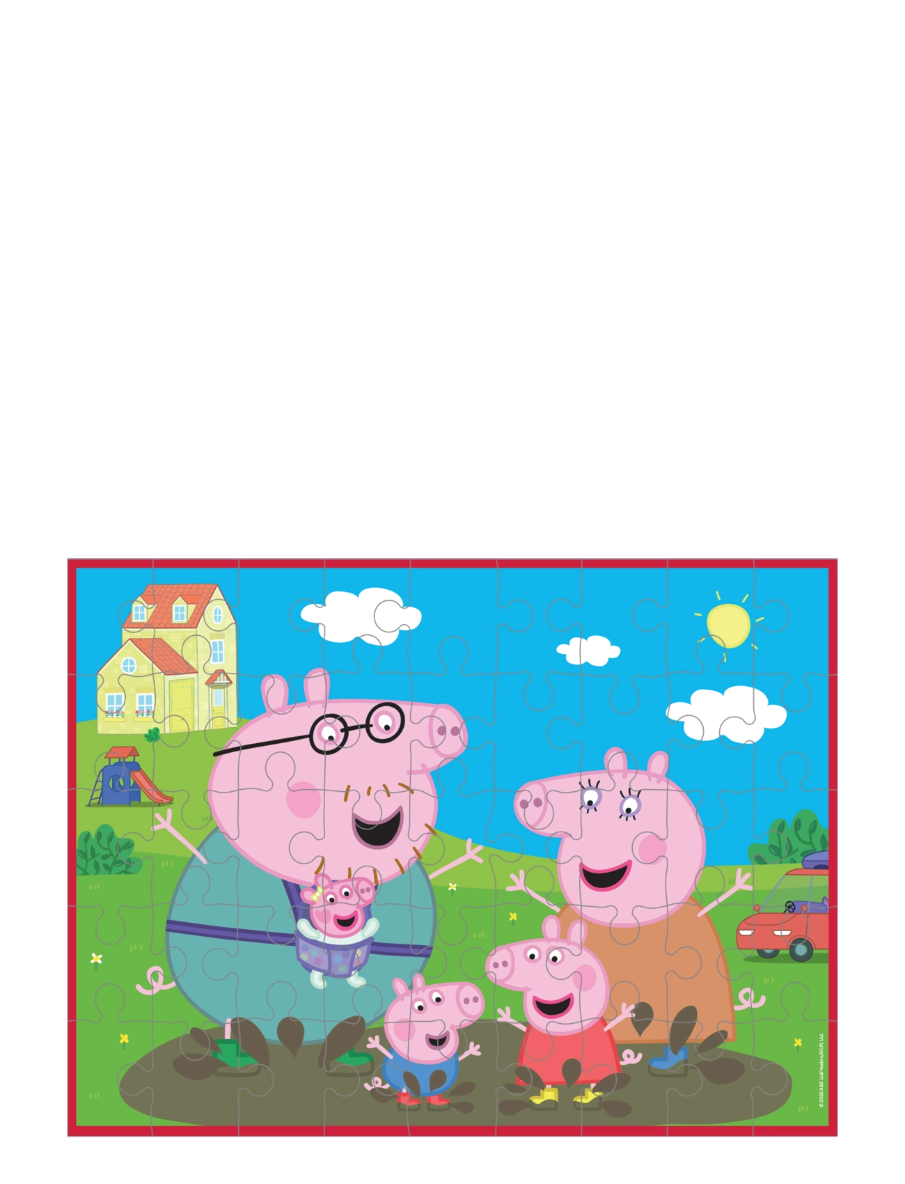 Greta gris - Peppa Pig - Puzzle Box - Family - träpussel - multiple color - 2