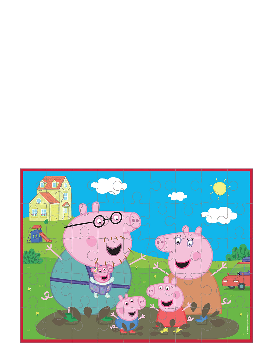 Greta gris - Peppa Pig - Puzzle Box - Family - träpussel - multiple color - 2