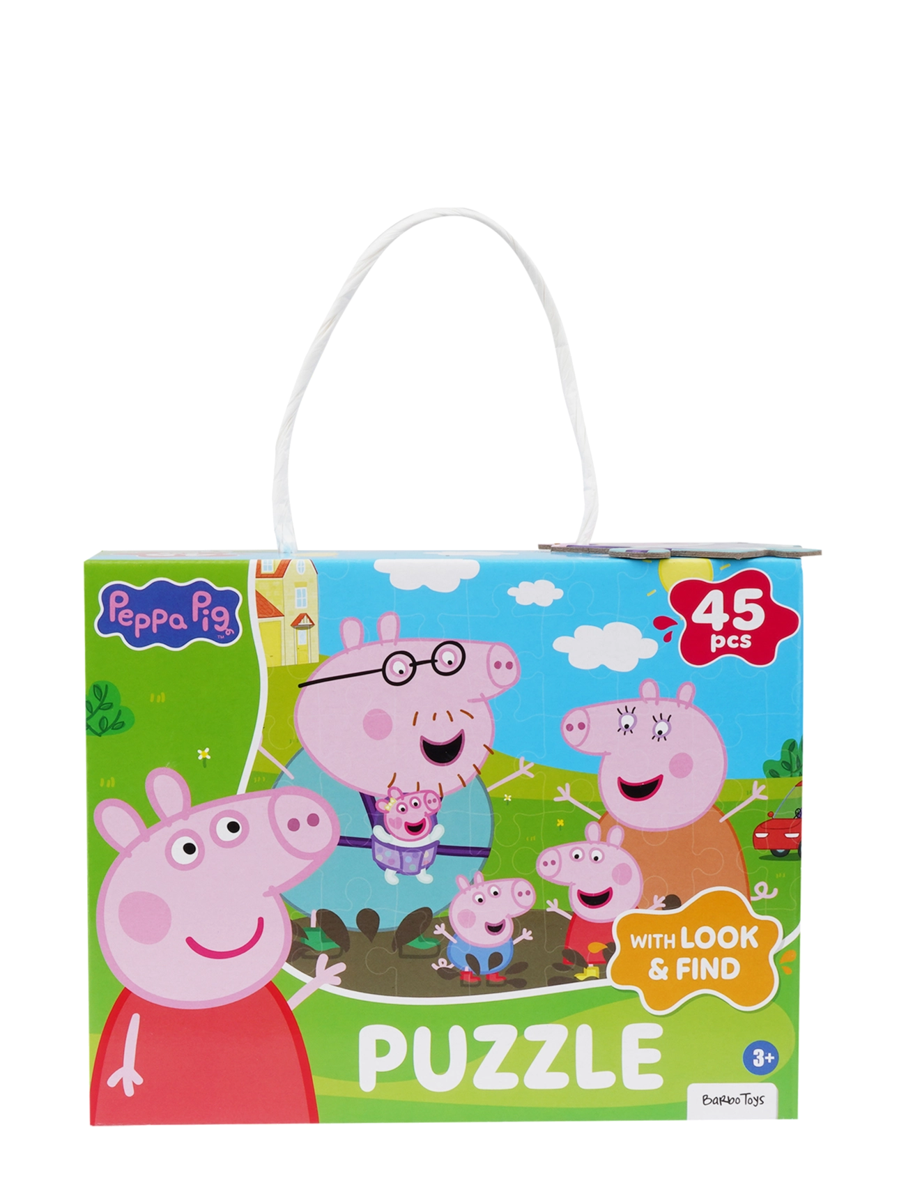 Greta gris - Peppa Pig - Puzzle Box - Family - träpussel - multiple color - 3
