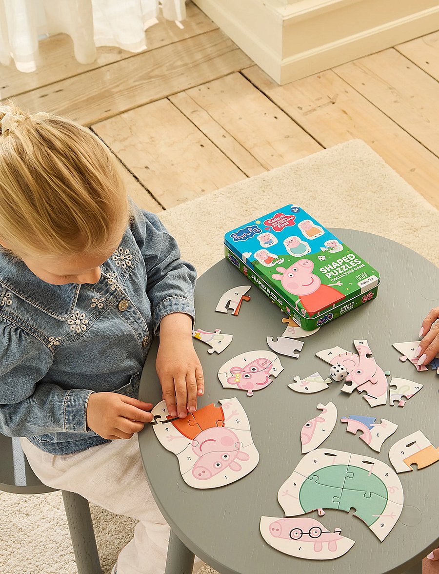 Greta gris - Peppa Pig - Puzzle Game In Tin Box - brädspel - multiple color - 0