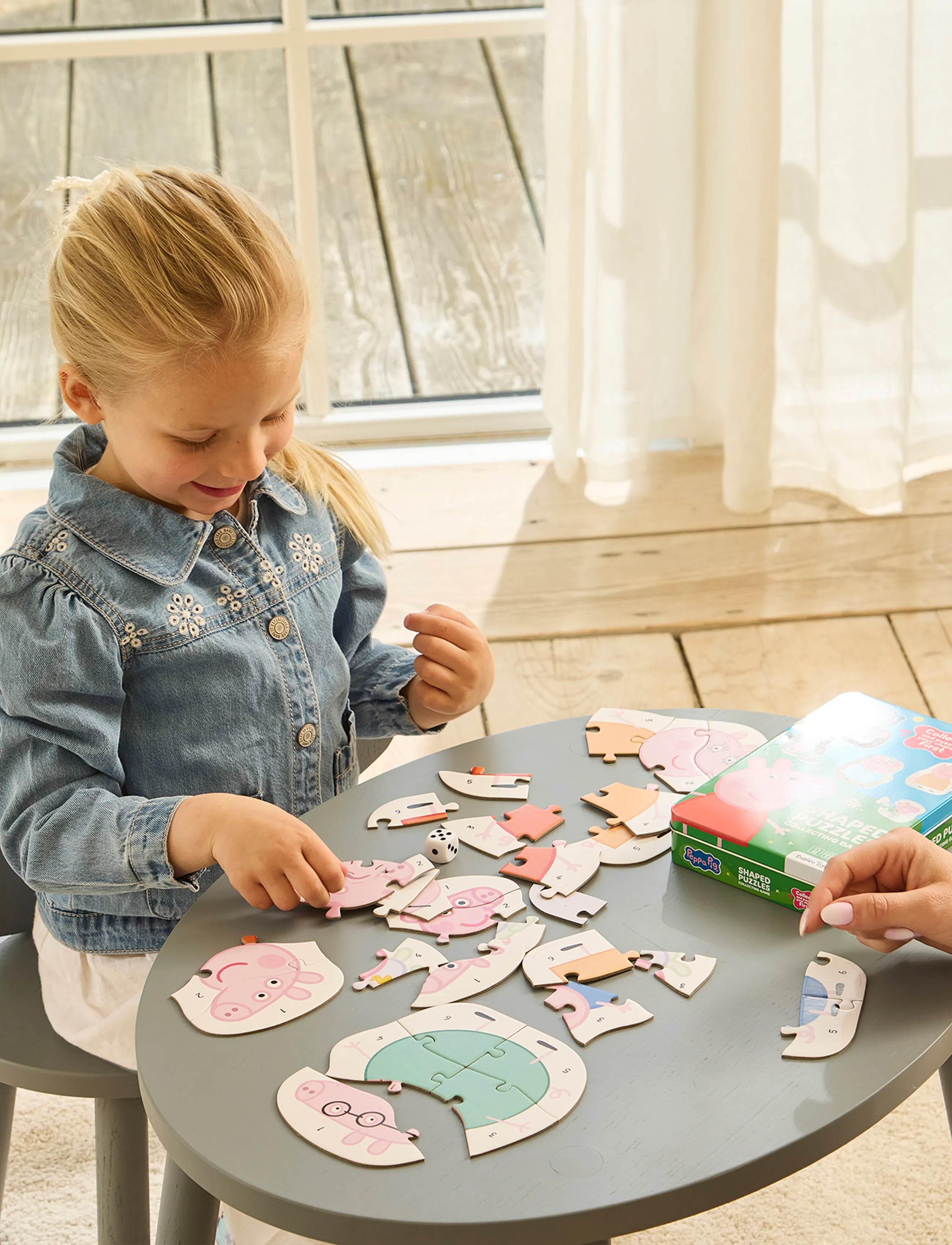 Greta gris - Peppa Pig - Puzzle Game In Tin Box - brädspel - multiple color - 4