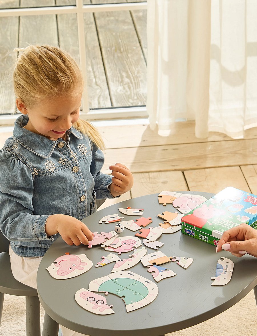 Greta gris - Peppa Pig - Puzzle Game In Tin Box - brädspel - multiple color - 4
