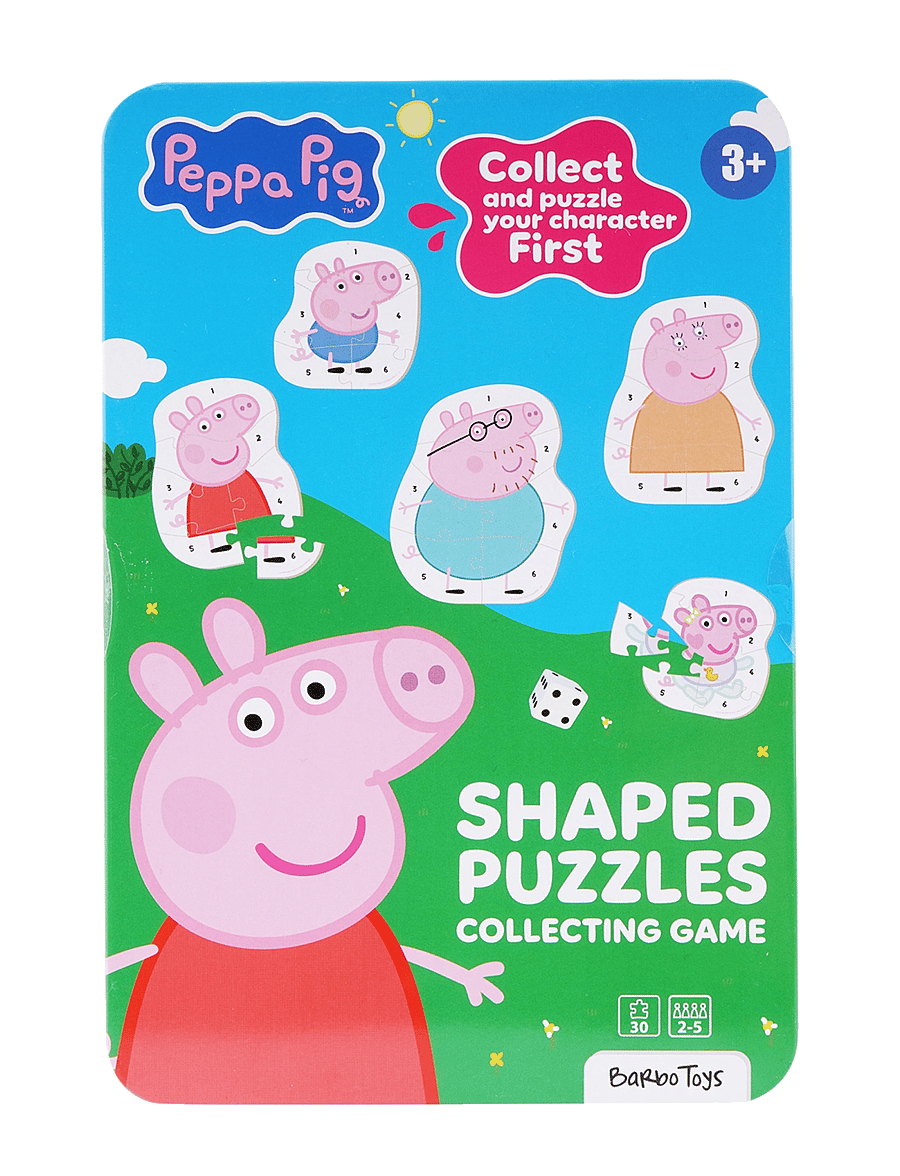 Greta gris - Peppa Pig - Puzzle Game In Tin Box - brädspel - multiple color - 3