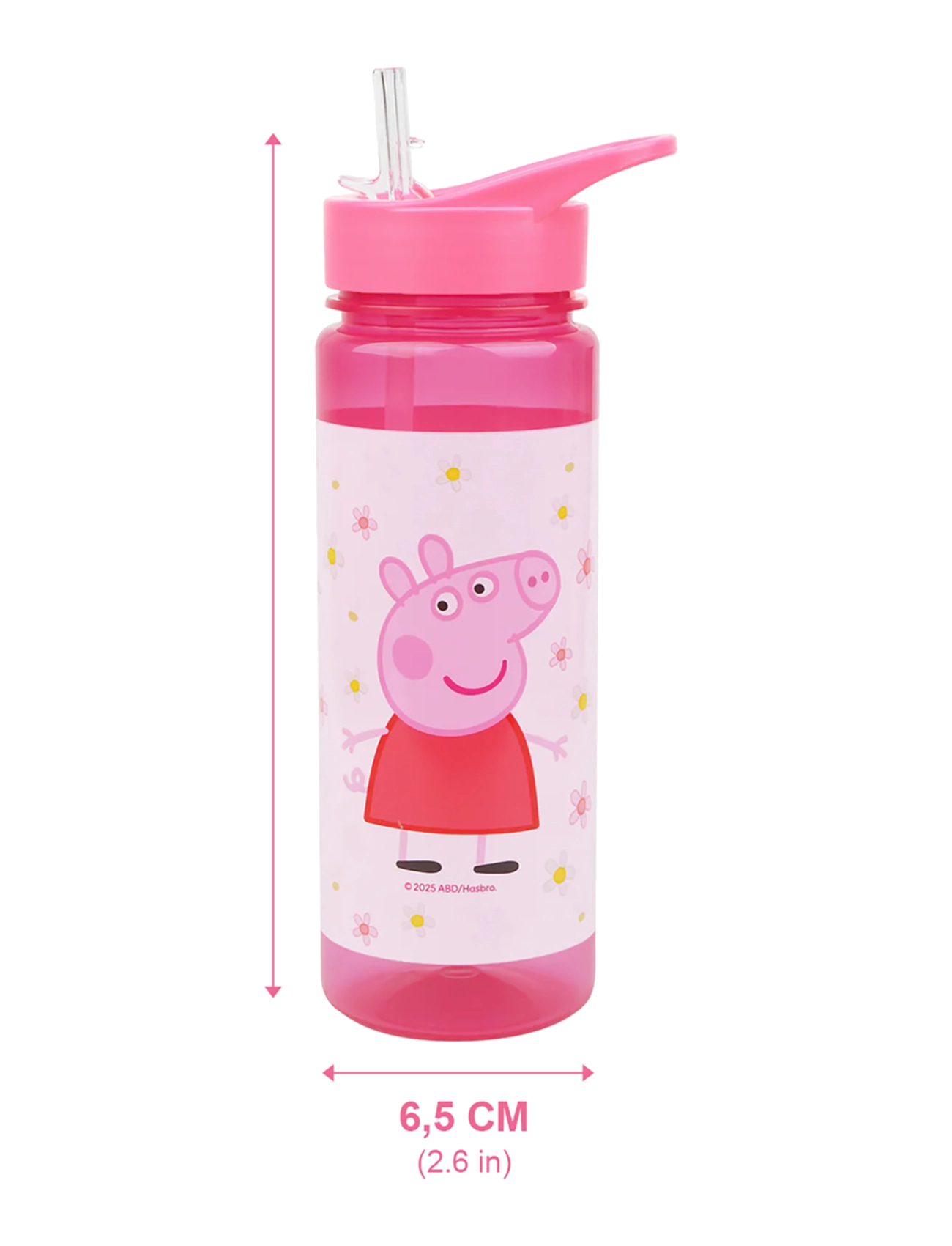 Gurli Gris - Peppa Pig - Drinking Bottle - Flowers - multiple color - 2