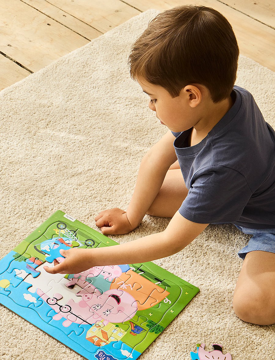 Greta gris - Peppa Pig - Framed Cardboard Puzzle - Family - klassiska pussel - multiple color - 2