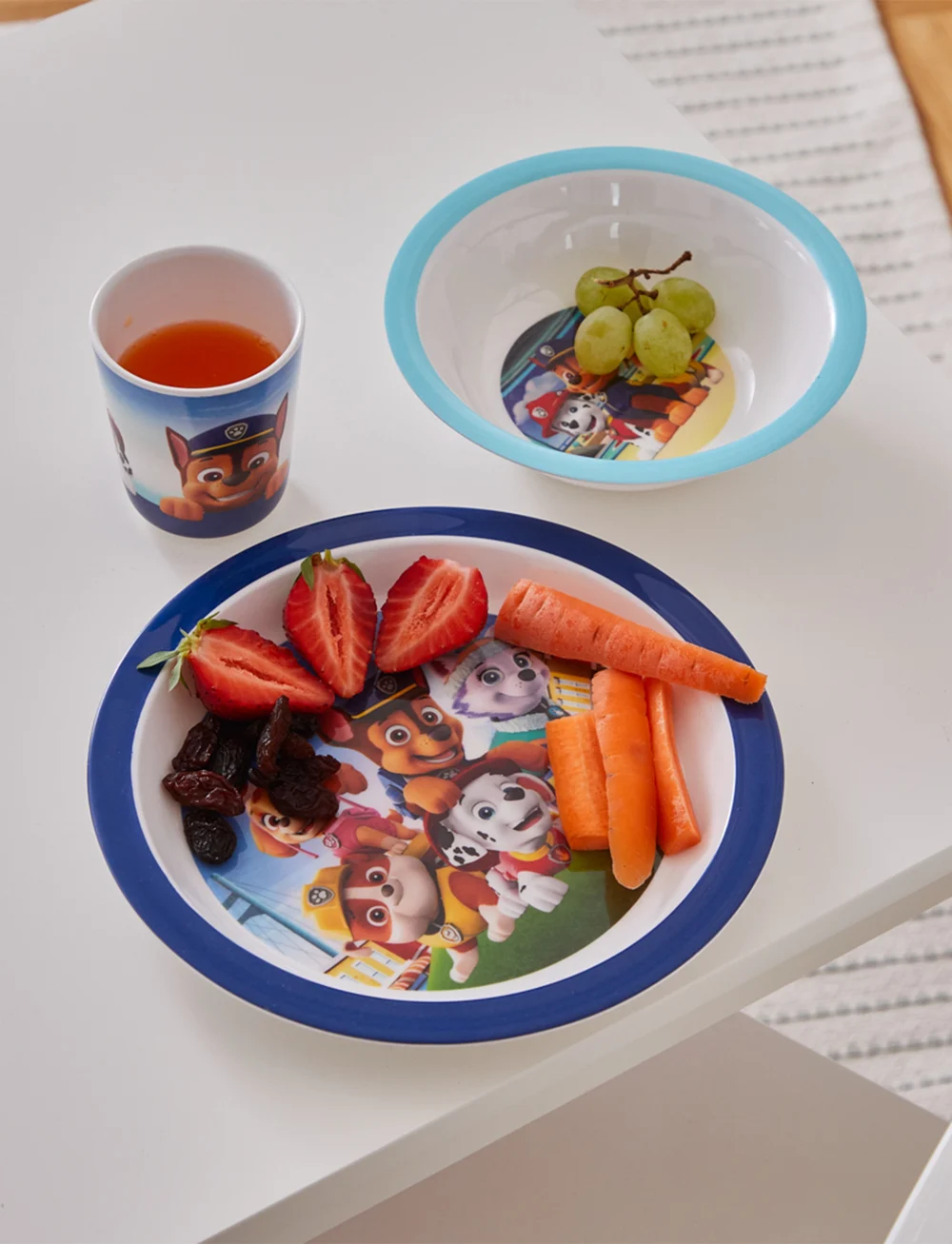 Käpapatrull - Paw Patrol 3 pcs Mealtime Set - Blue - Õhtusöögikomplektid - multiple color - 0