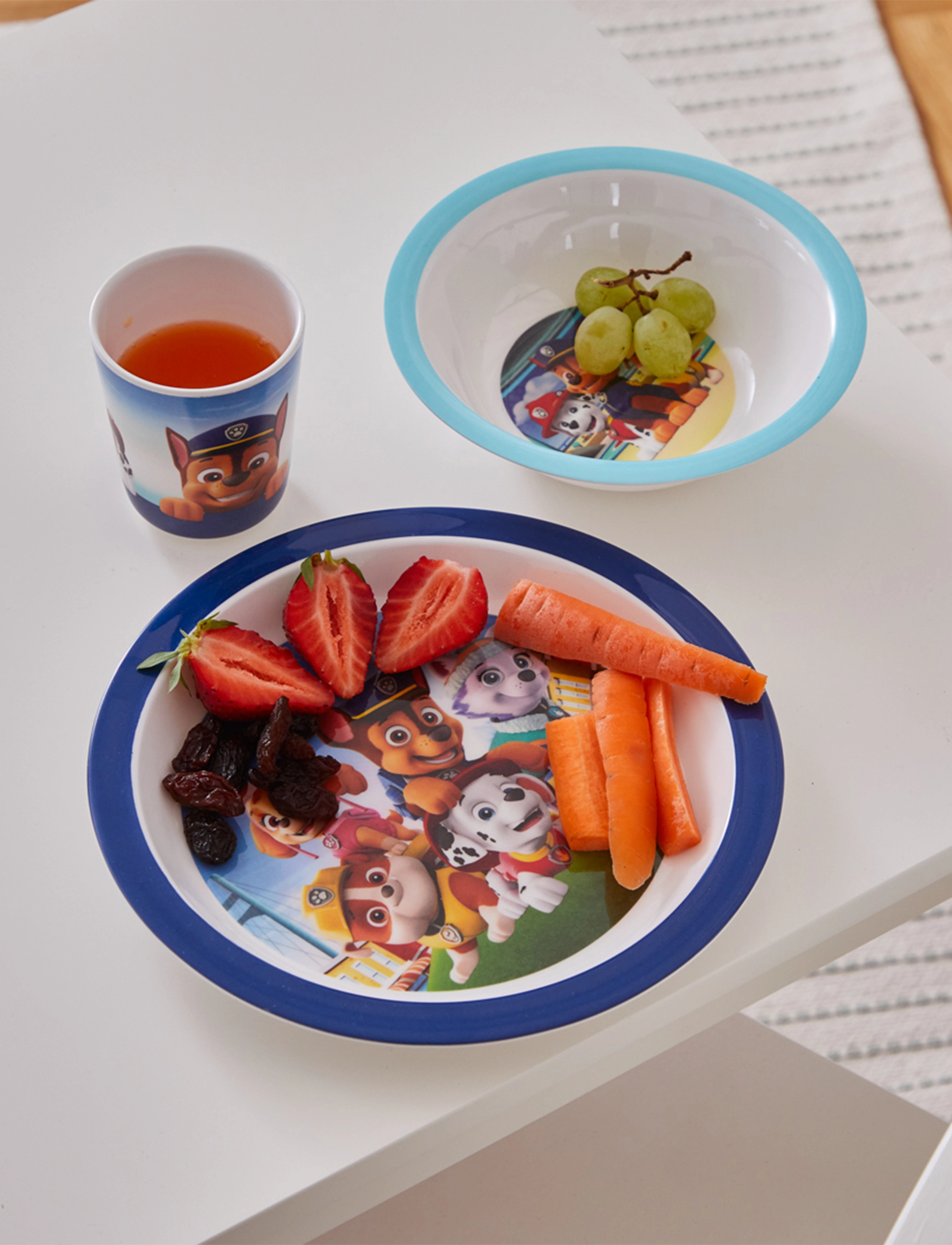 Barbo Toys - Paw Patrol 3 pcs Mealtime Set - Blue - multiple color - 4