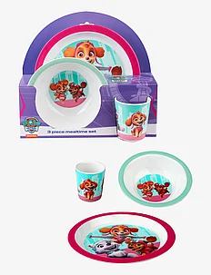 Paw Patrol 3 pcs Mealtime Set - Pink, Barbo Toys