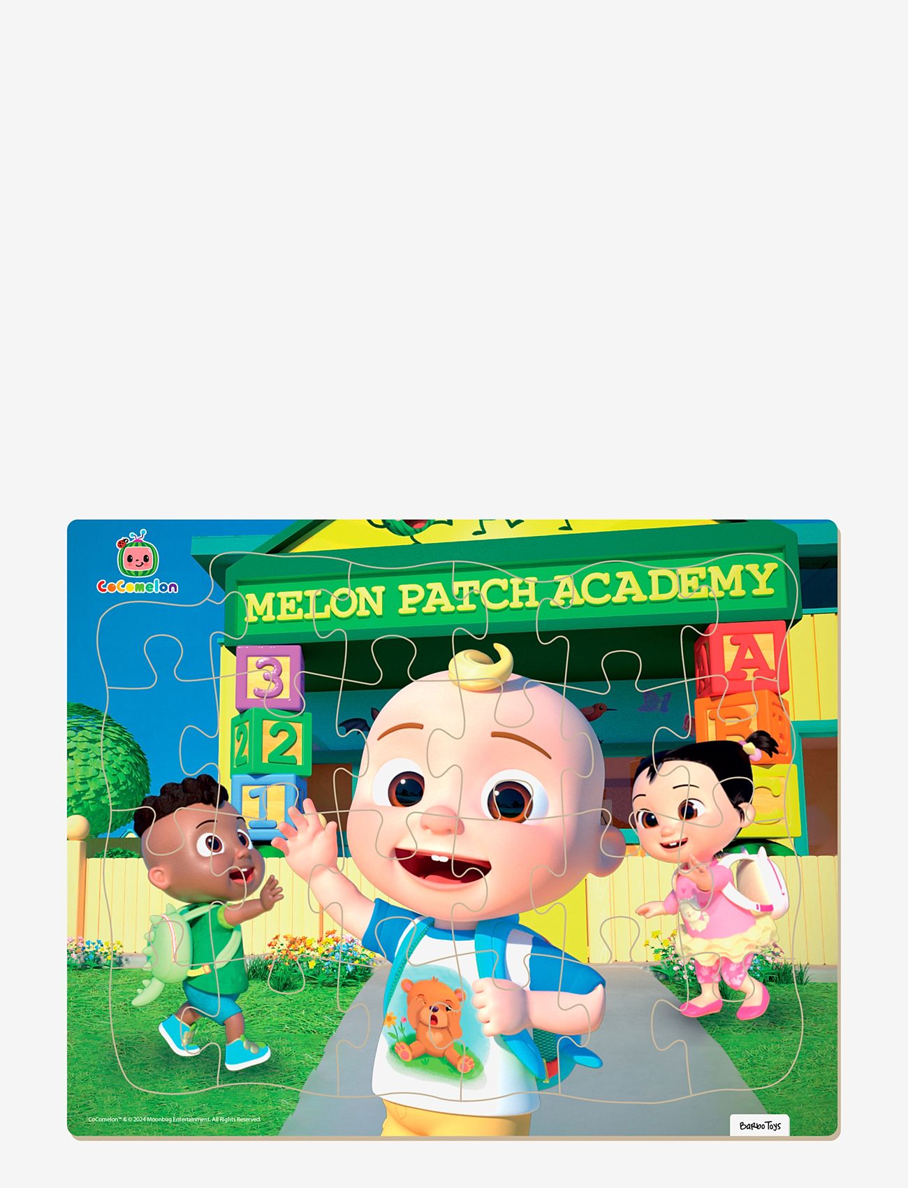 Barbo Toys - Cocomelon - FramedCardboard Puzzle - multiple color - 0