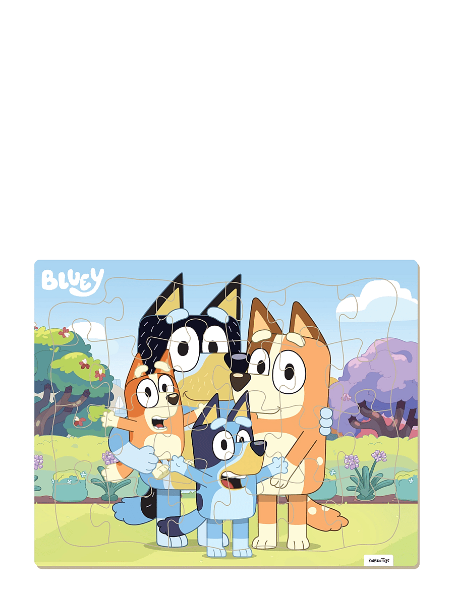 Bluey - Bluey - Framed Cardboard Puzzle - Family - klassiska pussel - multiple color - 1