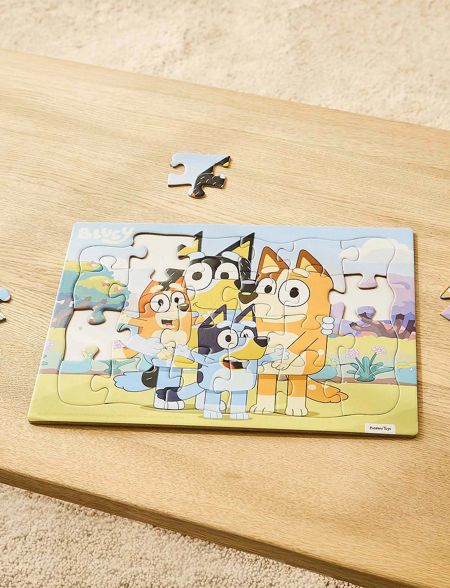 Bluey - Bluey - Framed Cardboard Puzzle - Family - klassiska pussel - multiple color - 0