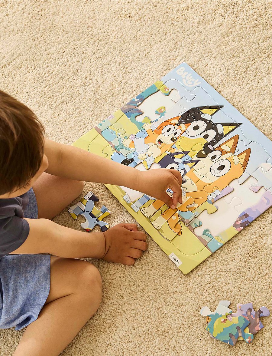 Bluey - Bluey - Framed Cardboard Puzzle - Family - klassiska pussel - multiple color - 2