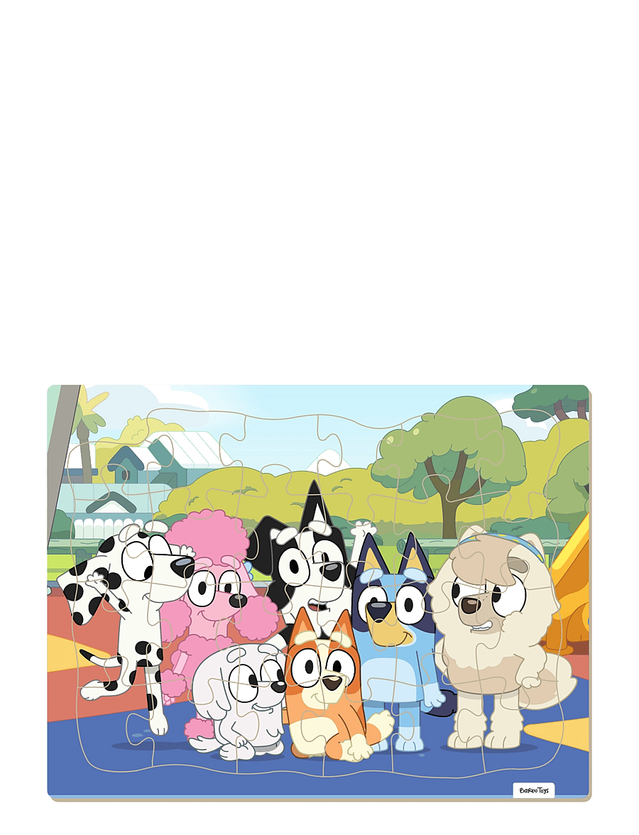 Bluey - Bluey - Framed Cardboard Puzzle - Friends - klassiska pussel - multiple color - 1