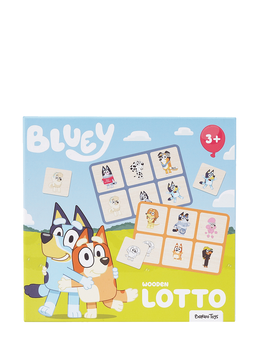 Bluey - Bluey - Lotto in Wood - multiple color - 2