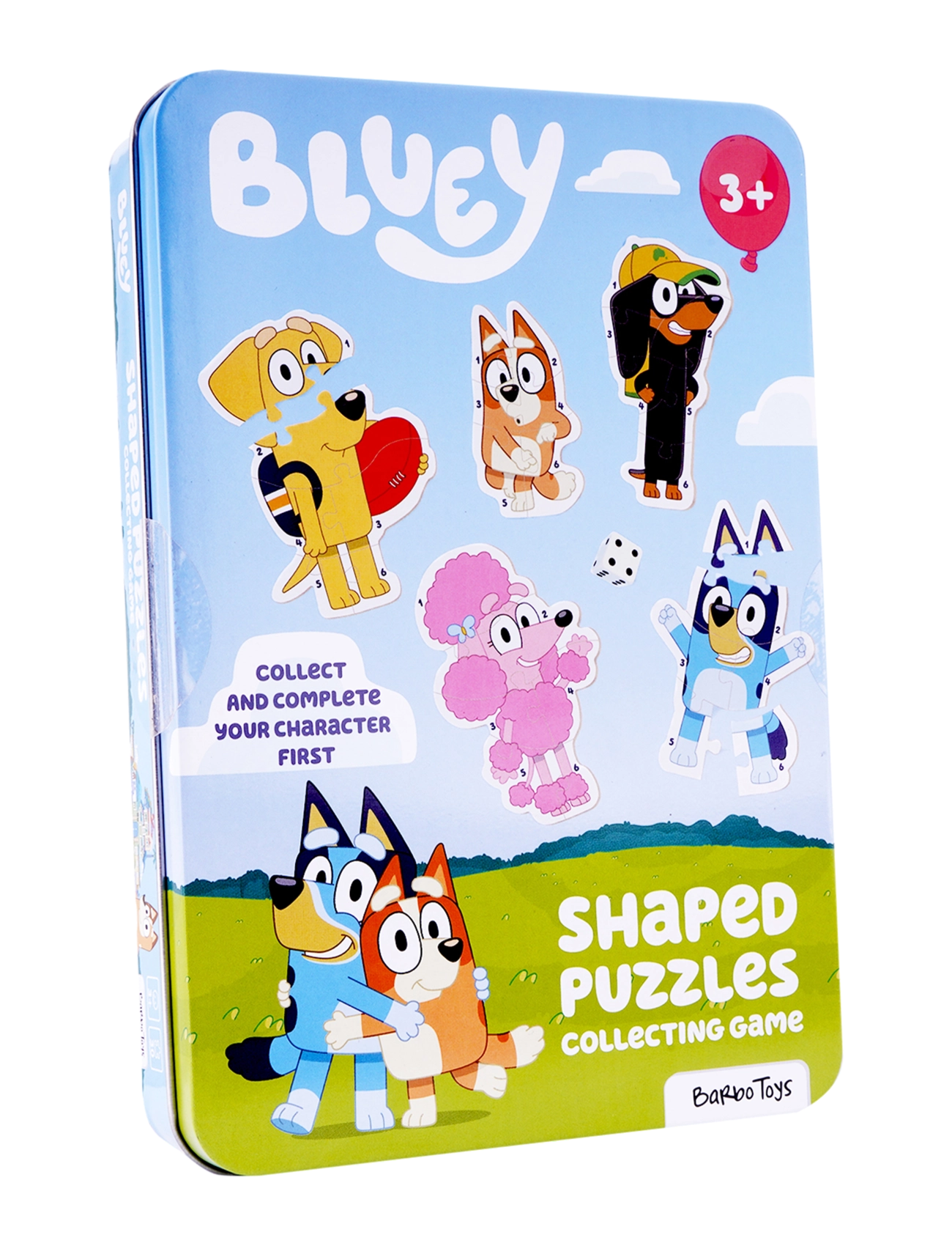 Bluey Bluey - Puzzle Game In Tin Box - Leksaker - MULTIPLE COLOR / blue