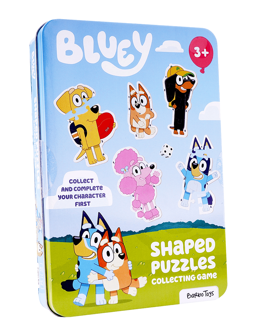 Bluey - Bluey - Puzzle Game In Tin Box - brädspel - multiple color - 1