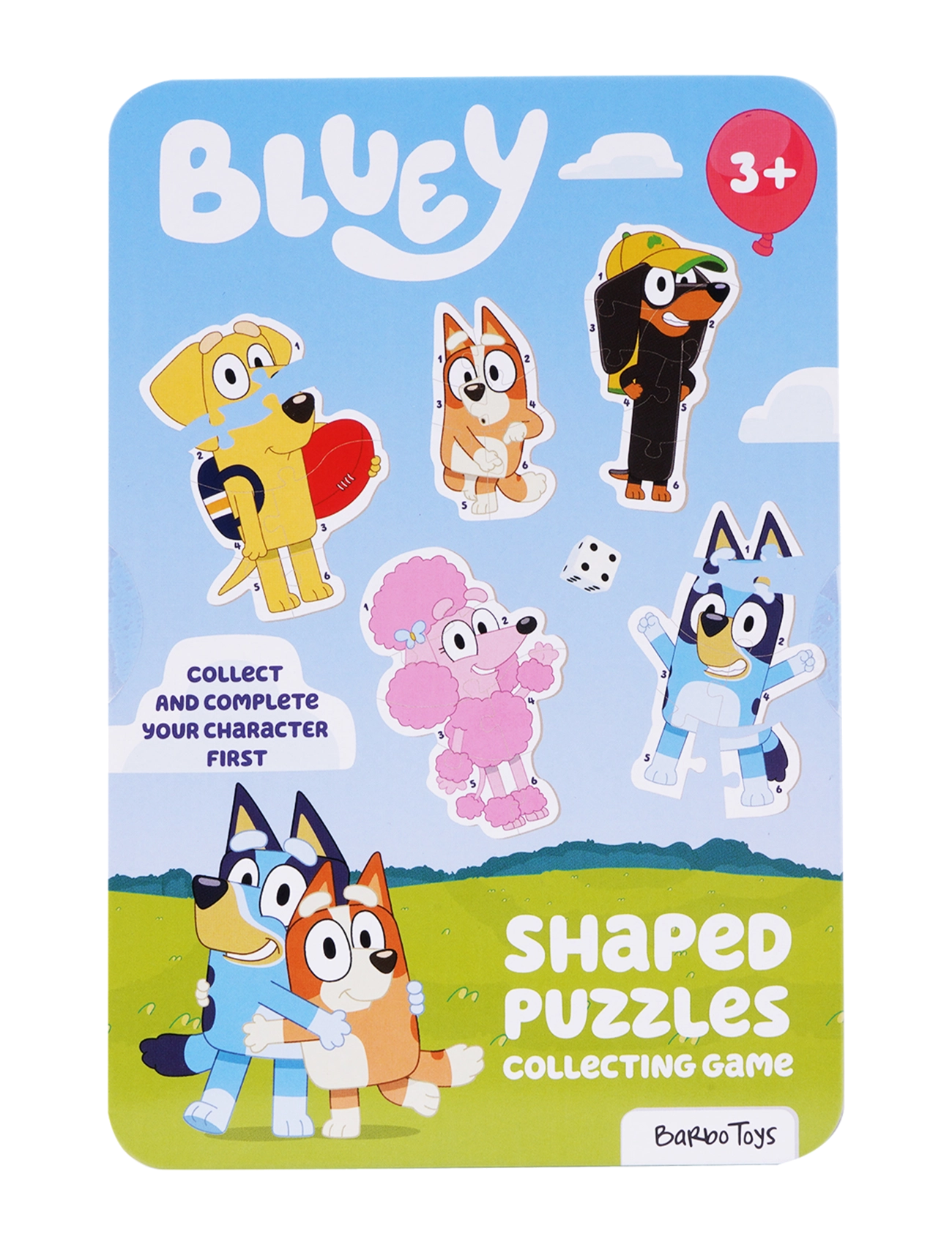 Bluey - Bluey - Puzzle Game In Tin Box - brädspel - multiple color - 2