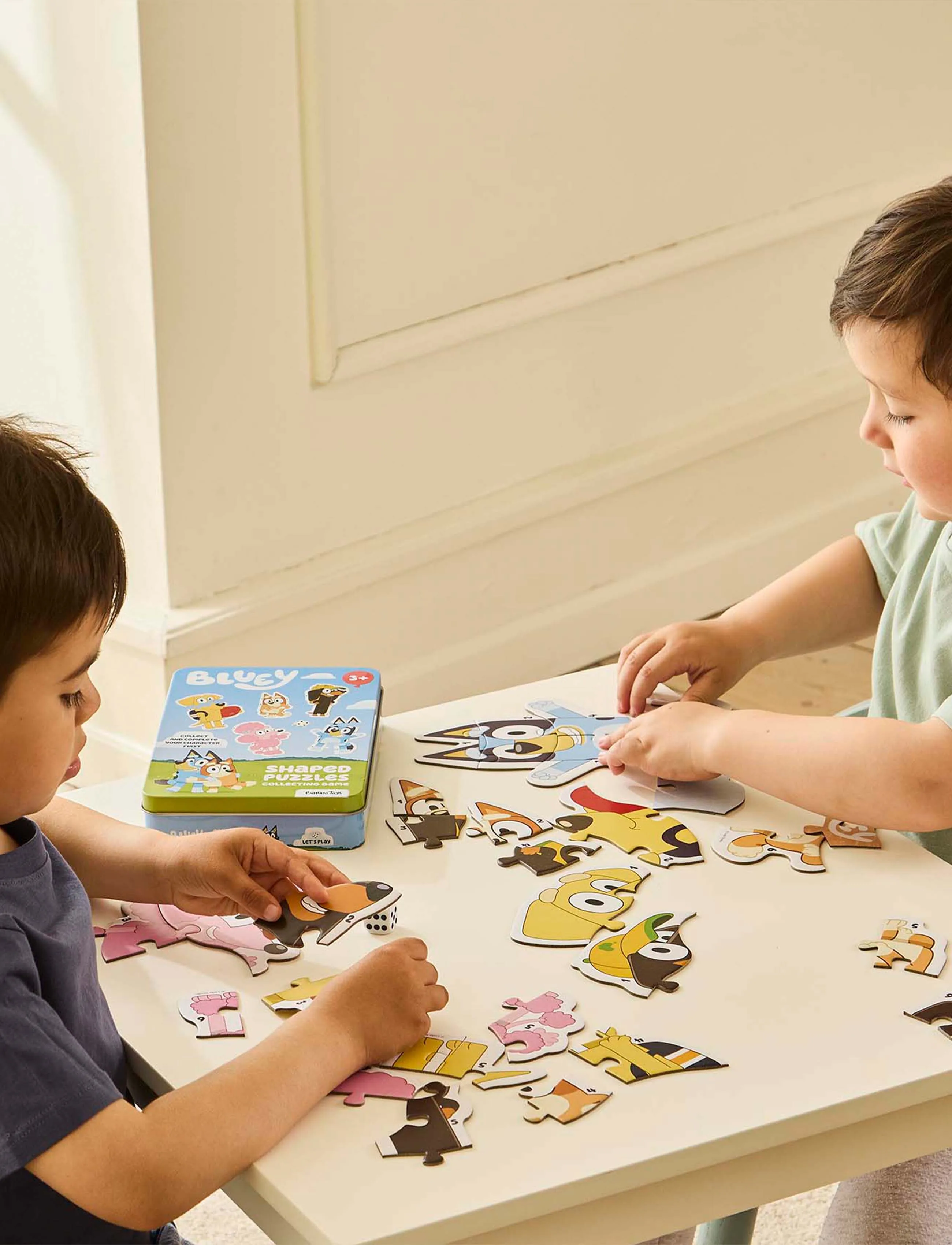 Bluey - Bluey - Puzzle Game In Tin Box - brädspel - multiple color - 4