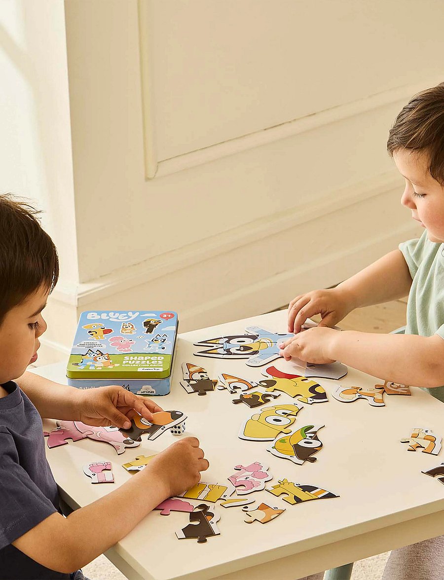 Bluey - Bluey - Puzzle Game In Tin Box - brädspel - multiple color - 4