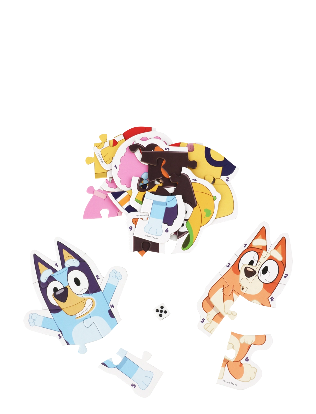 Bluey - Bluey - Puzzle Game In Tin Box - brädspel - multiple color - 3
