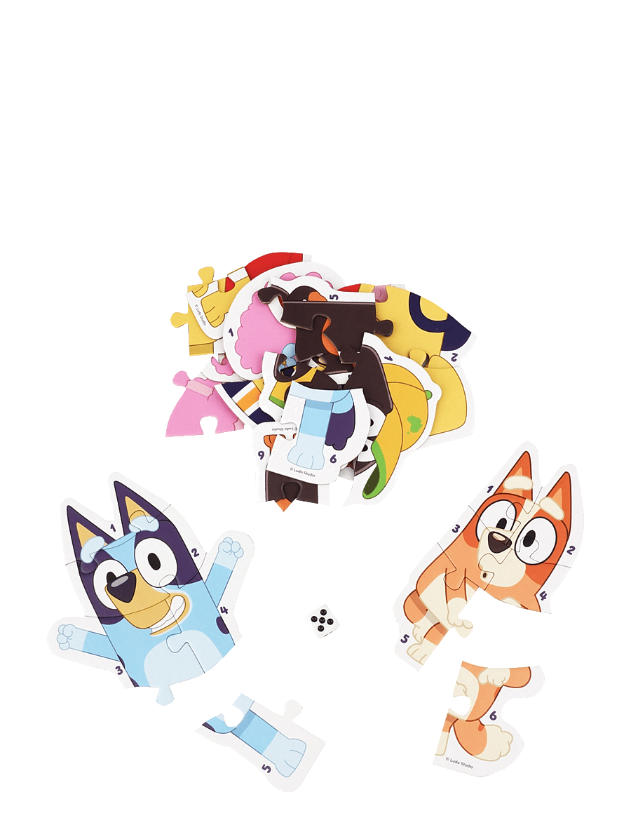 Bluey - Bluey - Puzzle Game In Tin Box - brädspel - multiple color - 3