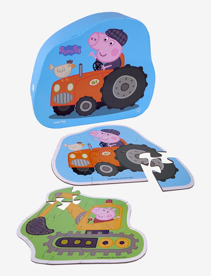 Barbo Toys - Peppa Pg - Deco Puzzles - Farmer George - multiple color - 1