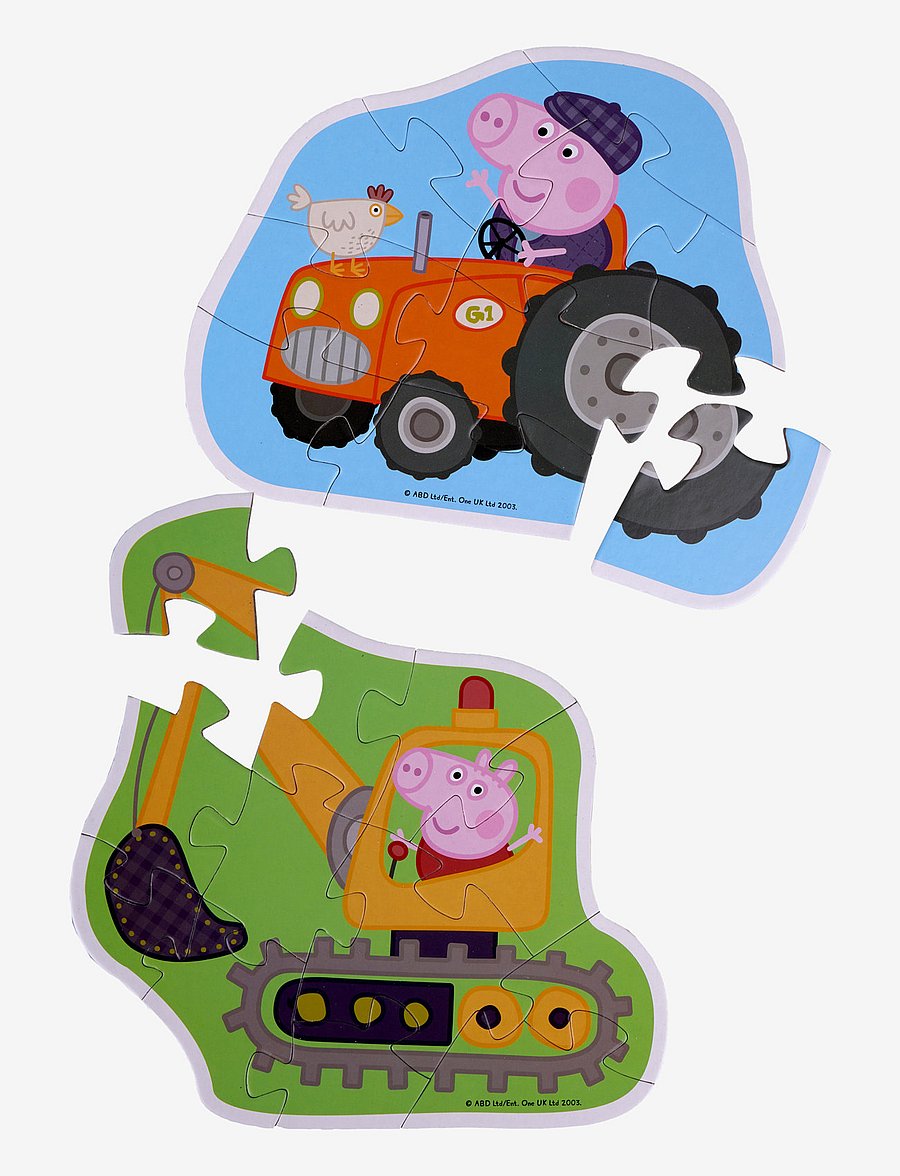 Barbo Toys - Peppa Pg - Deco Puzzles - Farmer George - multiple color - 2