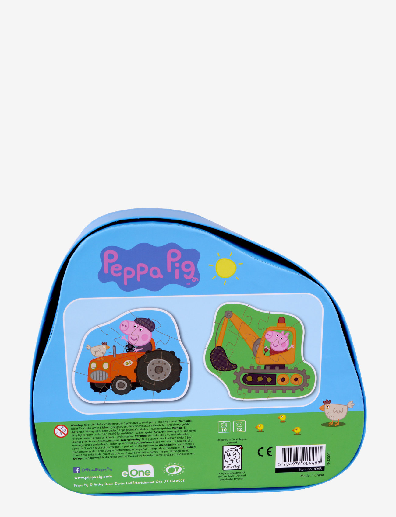 Barbo Toys - Peppa Pg - Deco Puzzles - Farmer George - multiple color - 3