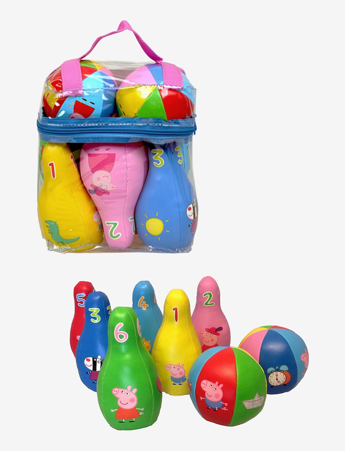 Peppa pig bowling set on sale