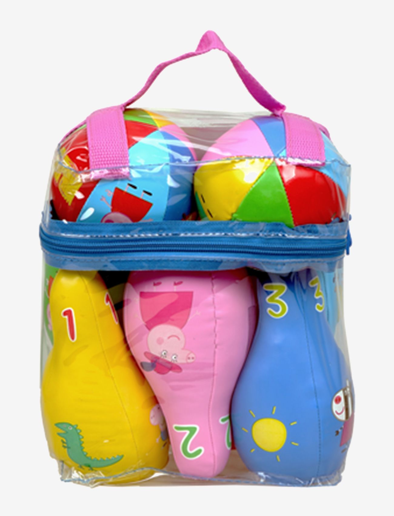 Gurli Gris - Peppa Pig - Soft Bowling Set - aktive spil - multiple color - 2