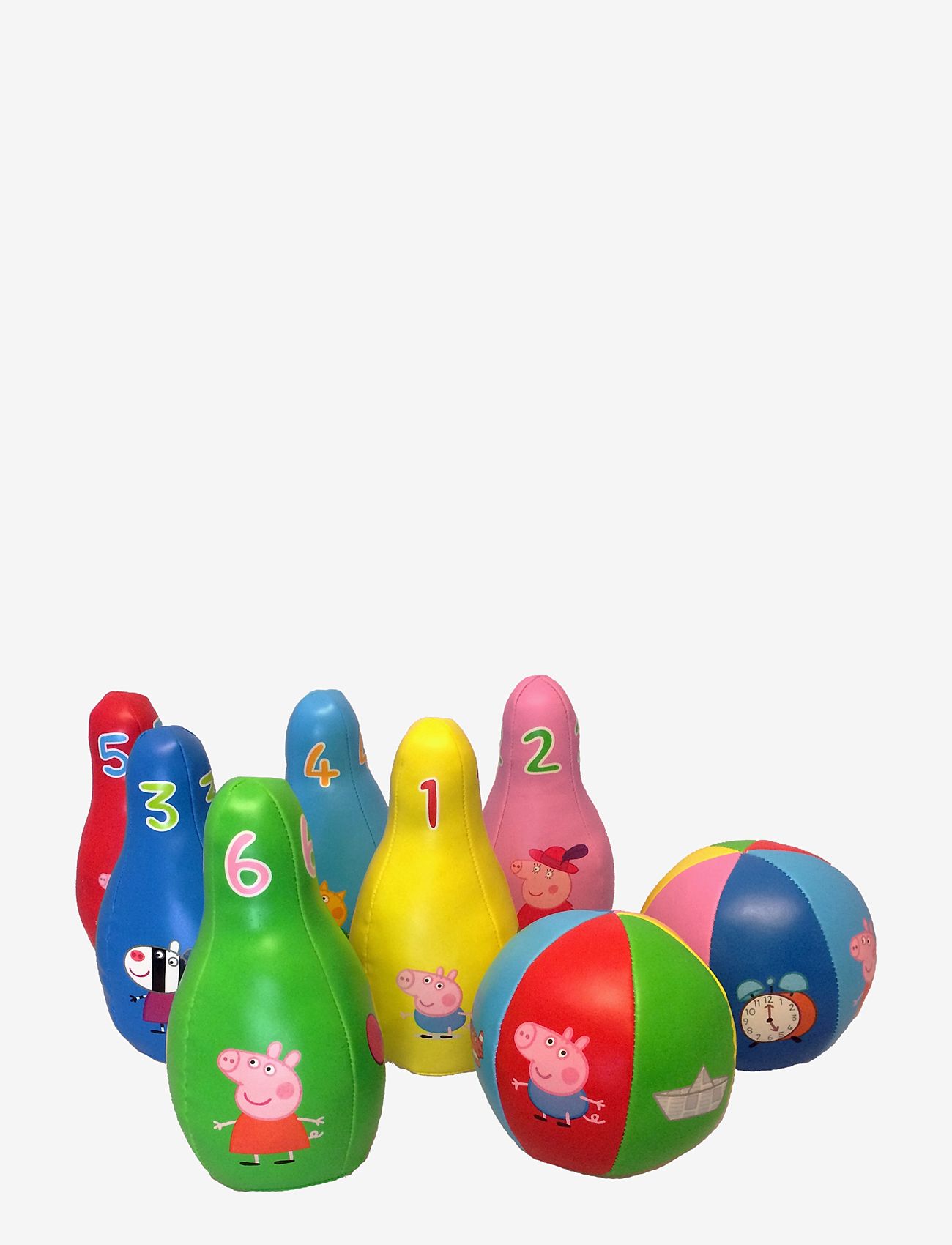 Gurli Gris - Peppa Pig - Soft Bowling Set - aktive spil - multiple color - 3
