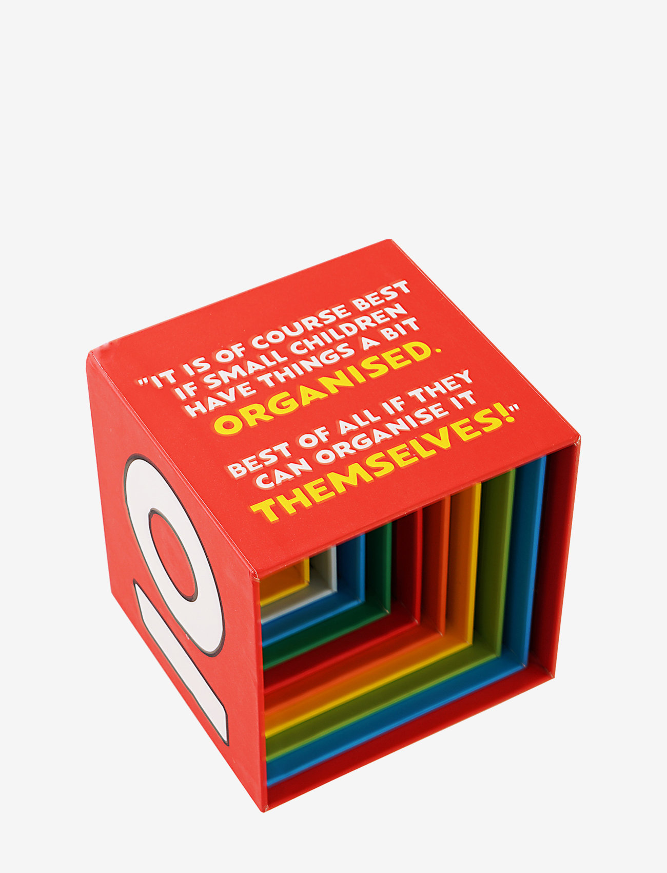 Pippi Langstrømpe - Pippi Stacking Cubes - stapelbare blokk - multiple color - 3