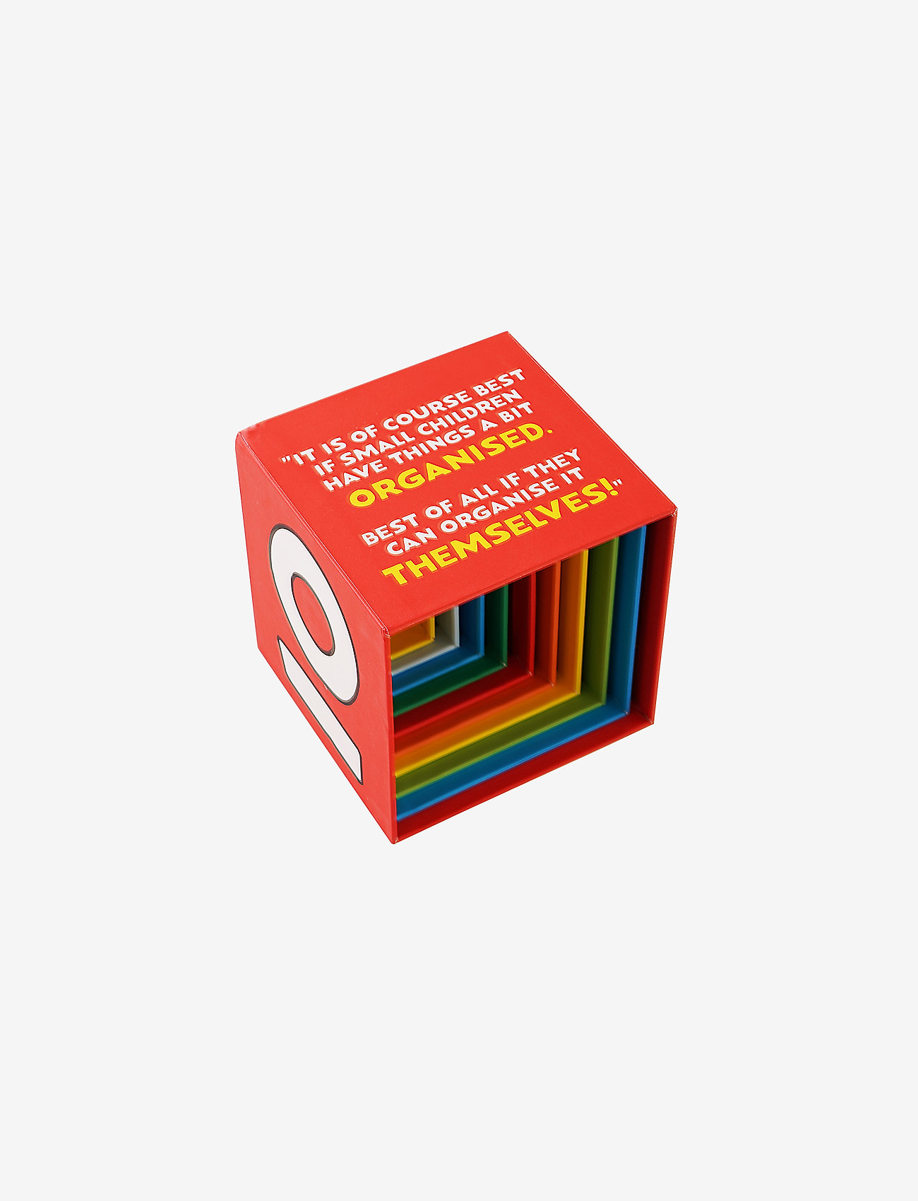 Pippi Langstrømpe - Pippi Stacking Cubes - stapelbare blokk - multiple color - 4