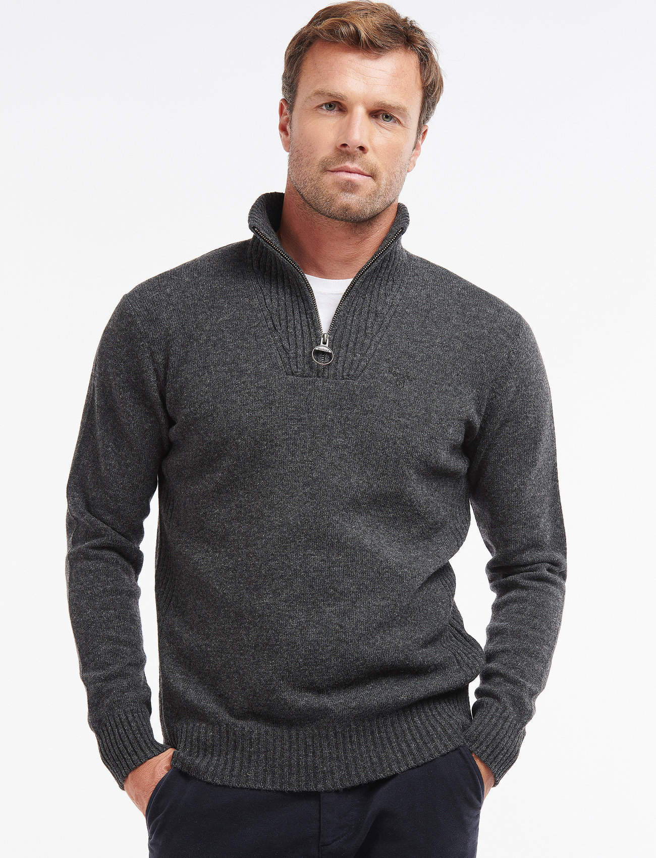 Barbour Barbour Essential Lambswool Half Zip - - S 1