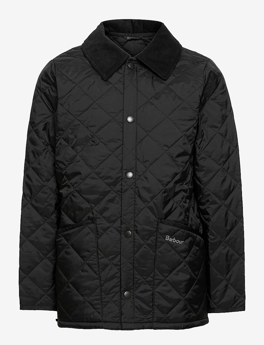 Barbour - Barbour Boys Liddesdale Quilt - steppjacken - black - 0