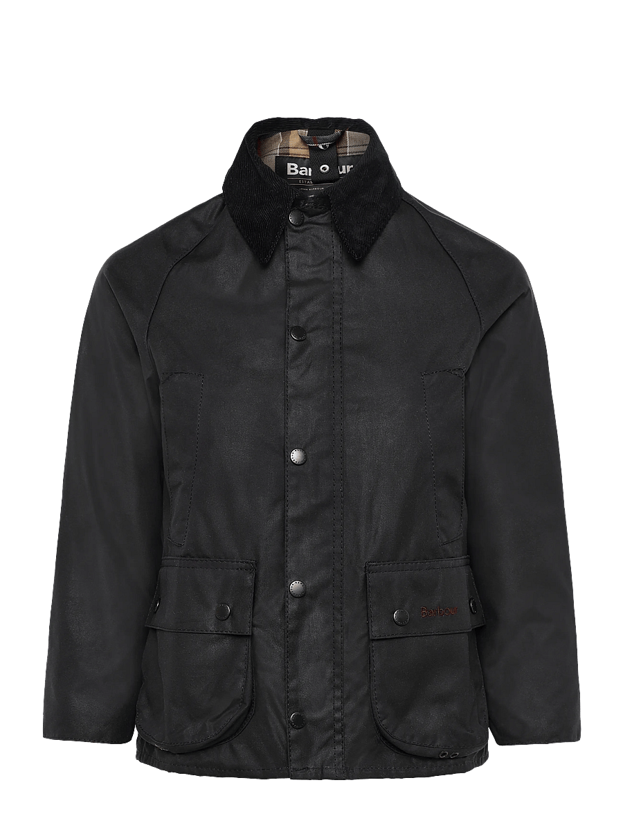 Barbour - Barbour Boys Bedale Wax - daunen- und steppjacken - navy - 0