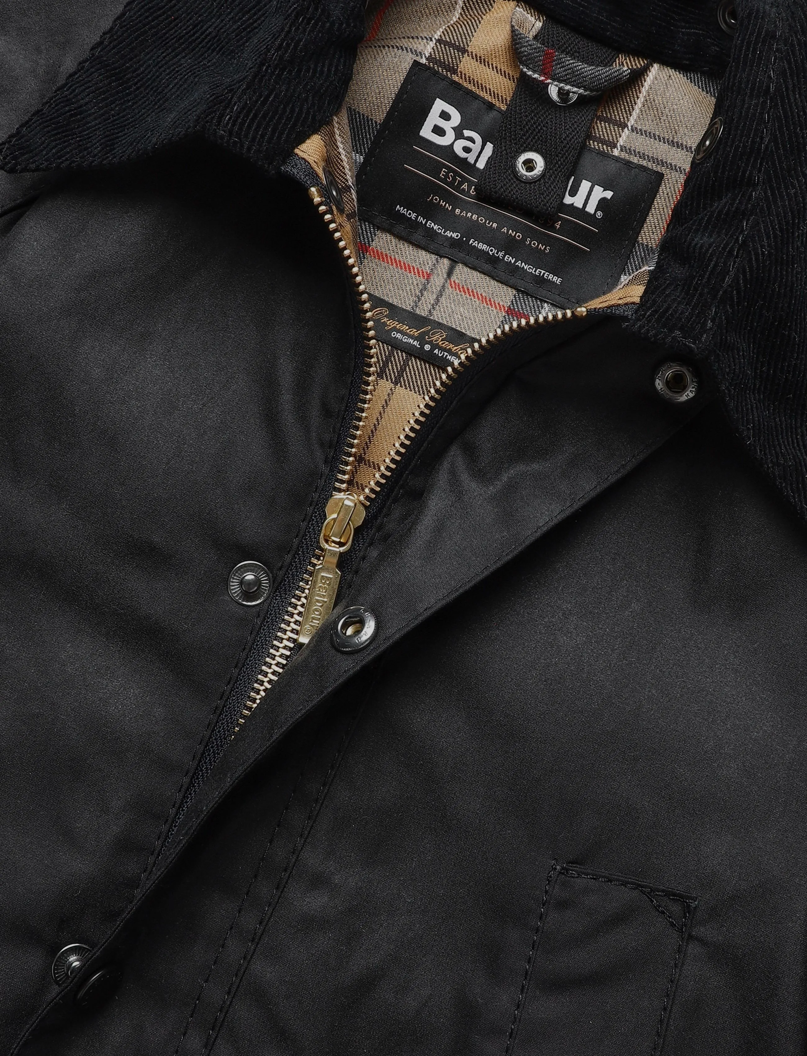 Barbour - Barbour Boys Bedale Wax - puffer & padded - navy - 2