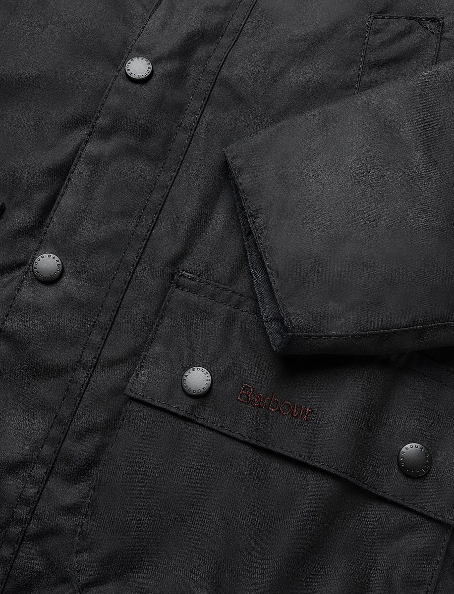 Barbour - Barbour Boys Bedale Wax - daunen- und steppjacken - navy - 3