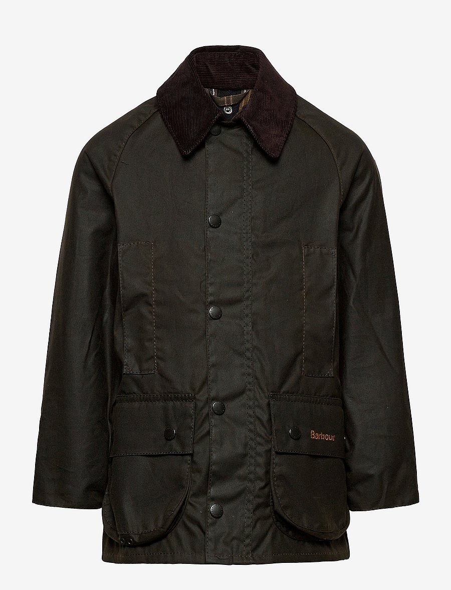 Barbour - Barbour Boys Beaufort Wax - mäntel - olive - 0