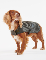 Barbour - Barbour Shine Wax Dog Coat - suņu apģērbs - olive - 2
