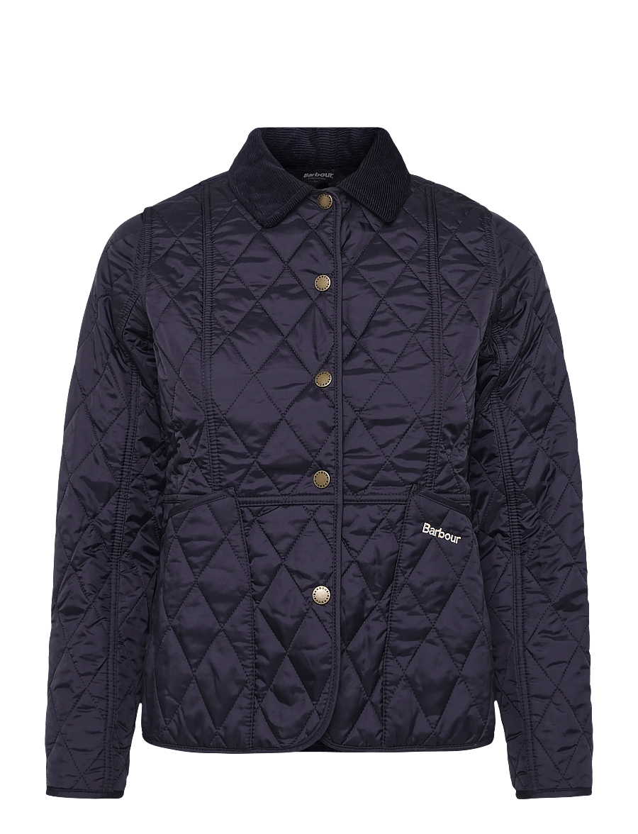 Barbour - Barbour Girls Liddesdale Quilt - navy/gardenia - 0