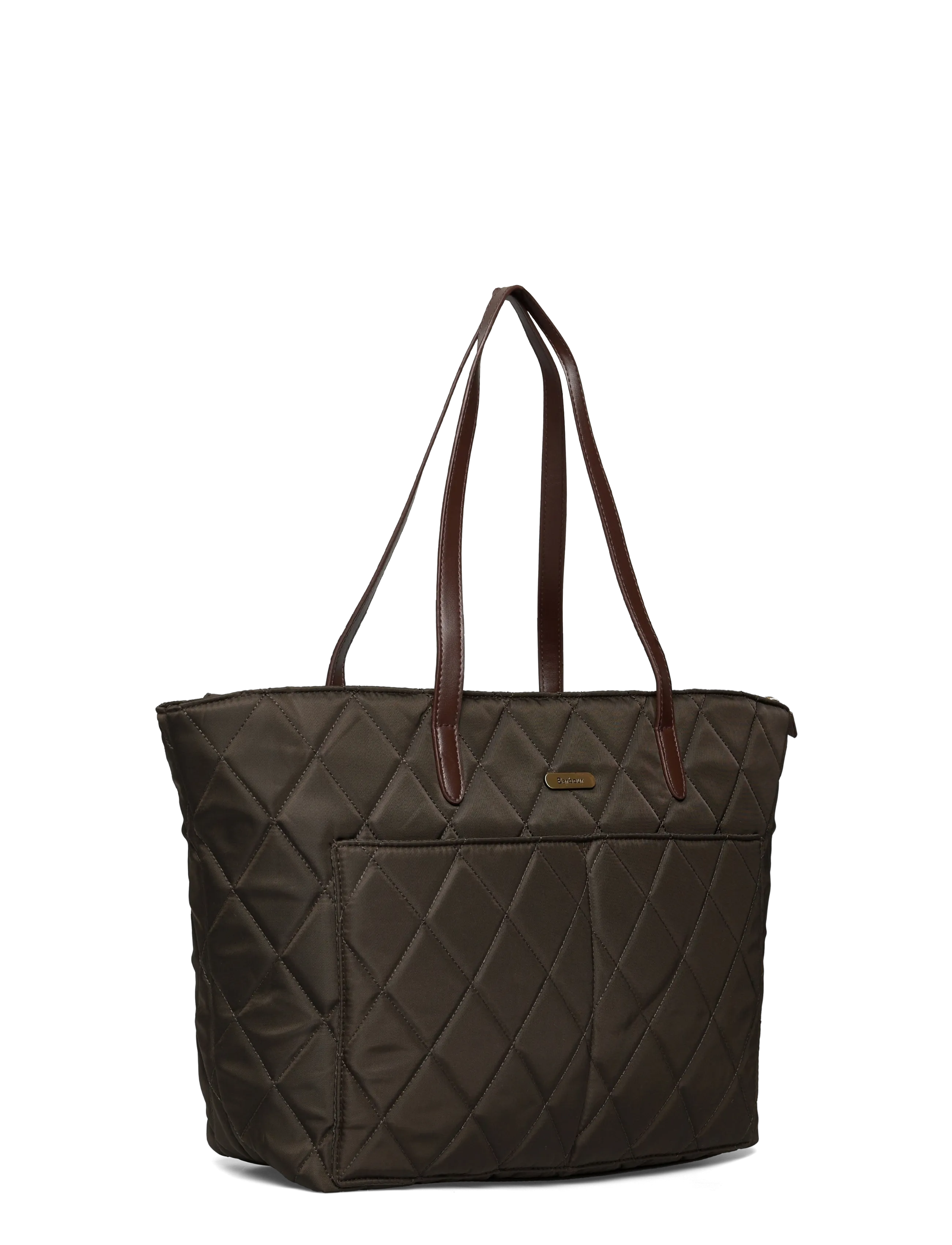 Barbour - Barbour Quilted Tote Bag - olive - 2
