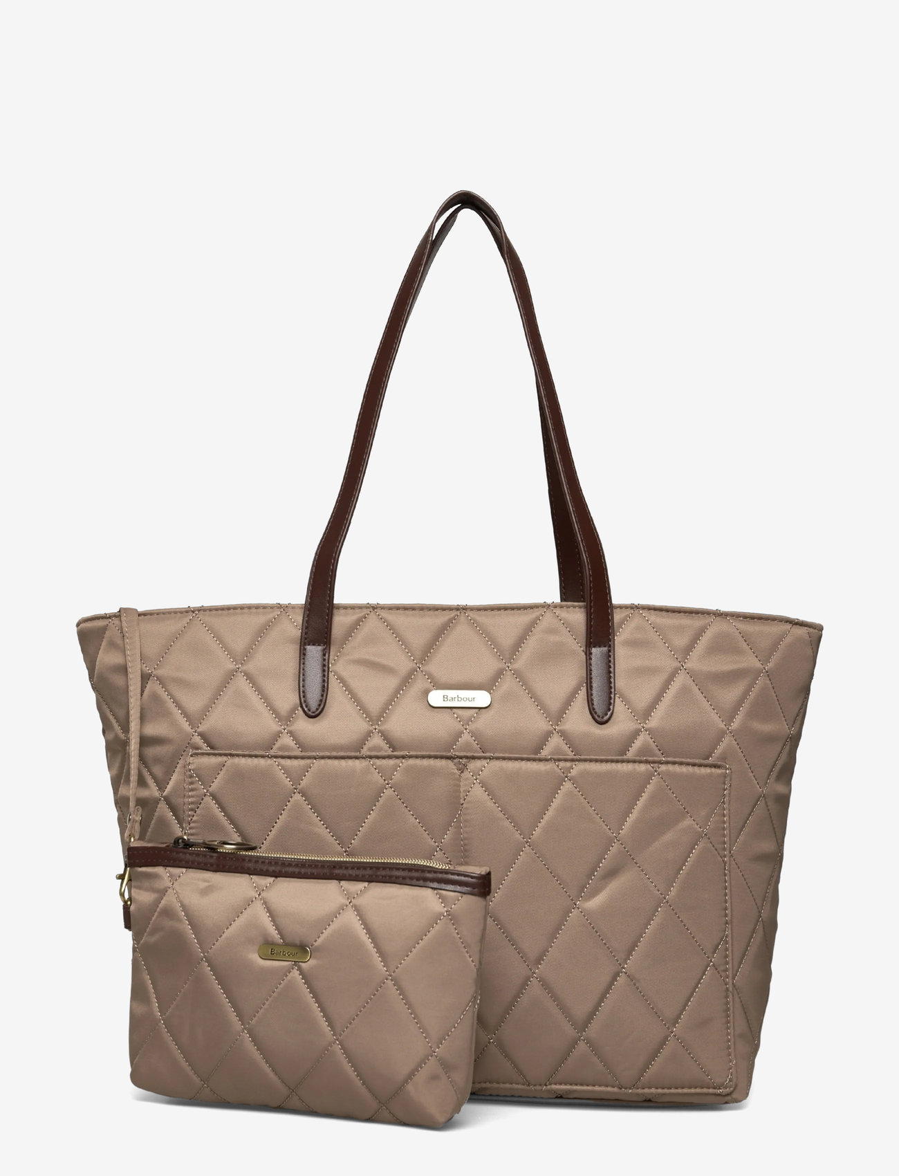 Barbour - Barbour Quilted Tote Bag - sand - 0