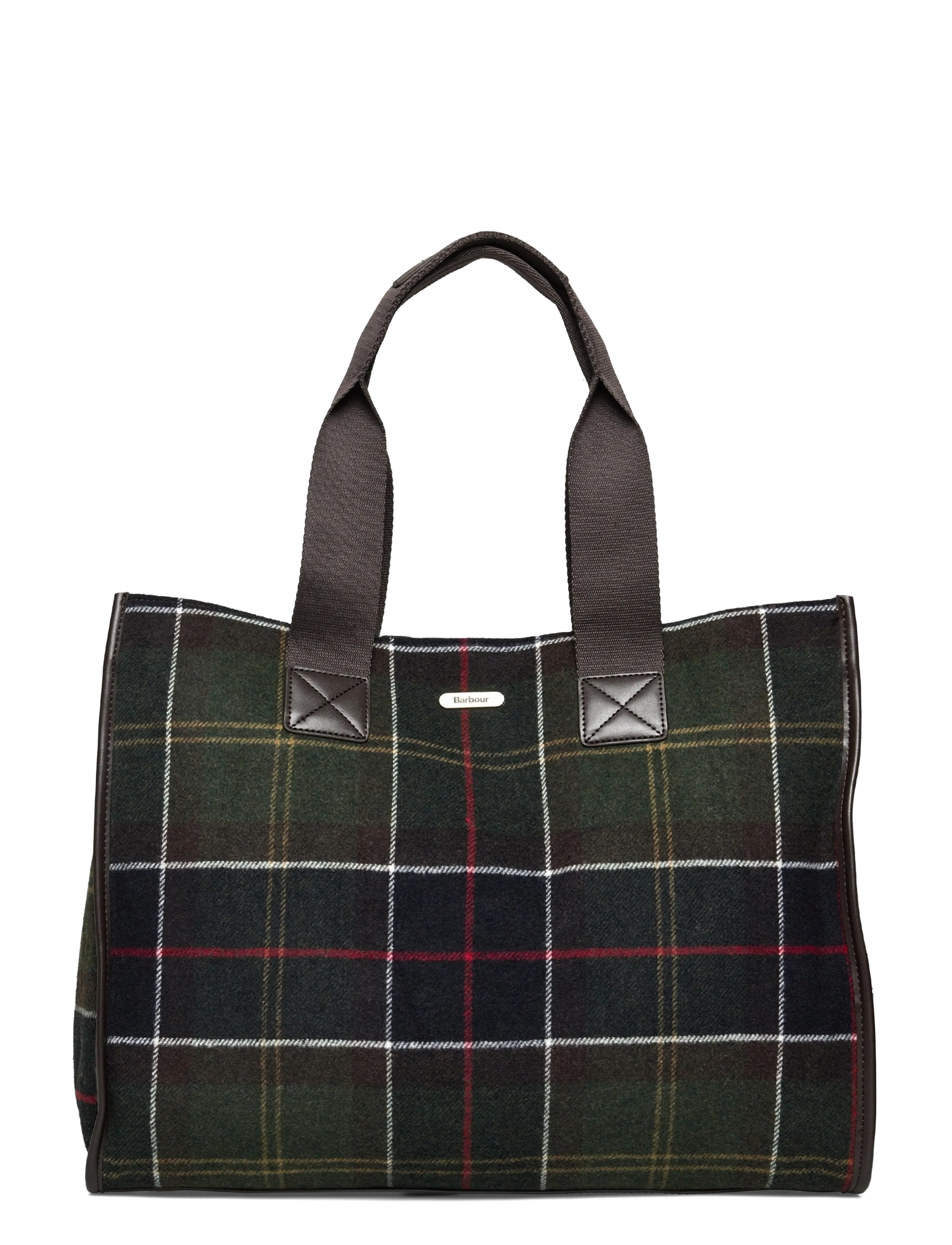 Barbour Barbour Turnberry Tartan Tote Bag - Taschen - OLIVE / green