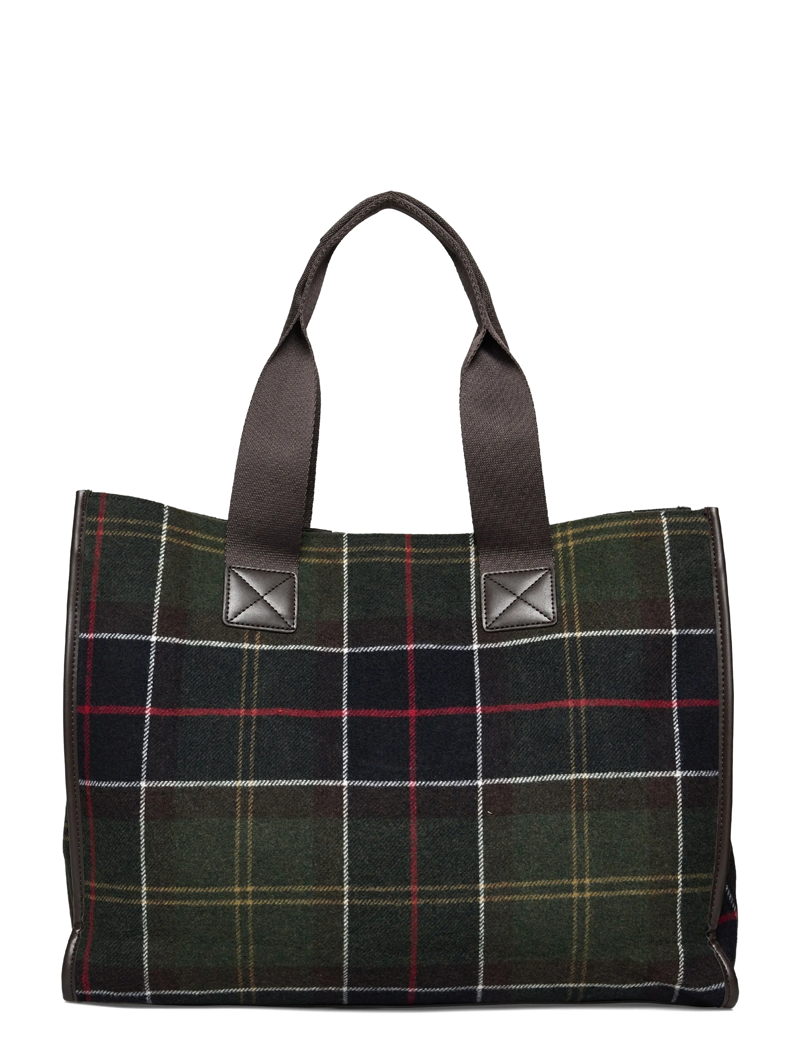 Barbour - Barbour Turnberry Tartan Tote Bag - olive - 1